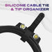 360 Pro Magnetic Charging Cable 100W Fast Charge Type C and Micro USB Magnet Connectors, 100 W Magnetic Charge Cable 6Ft / 2M, Data Transfer Capable, Compatible with All Devices