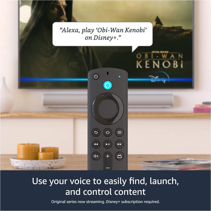 Fire TV Stick 4K Max Streaming Device, Wi-Fi 6, Alexa Voice Remote (Includes TV Controls)
