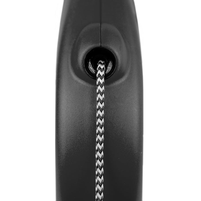 Flexi Retractable Dog Leash (Cord), 16 Ft, Medium, Black