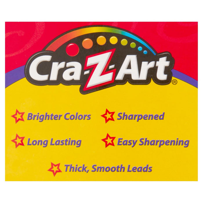 Cra-Z-Art Colored Pencils, 12 Count, Beginner Child to Adult, Ages 4 and Up