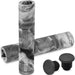 MTB BMX Scooter Grips - Handlebar Bicycle Grips for Flat Straight Bars like BMX, MTB, Scooter; Rubber Non-Slip Grip to Match Any Bike or Scooter