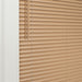Mainstays 1" Cordless Vinyl Room Darkening Mini Blinds, Khaki, 29X64