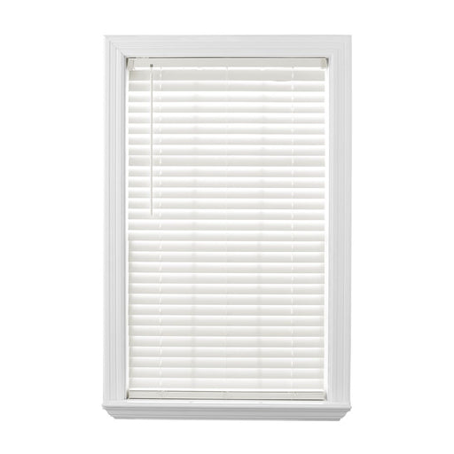 Better Homes & Gardens 2" Cordless Faux Wood Horizontal Blinds, Antique White, 30X64