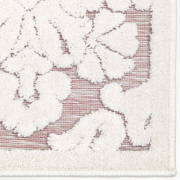 My Texas House Charlotte, Transitional, Damask, Woven Area Rug, 5'2" X 7'6"