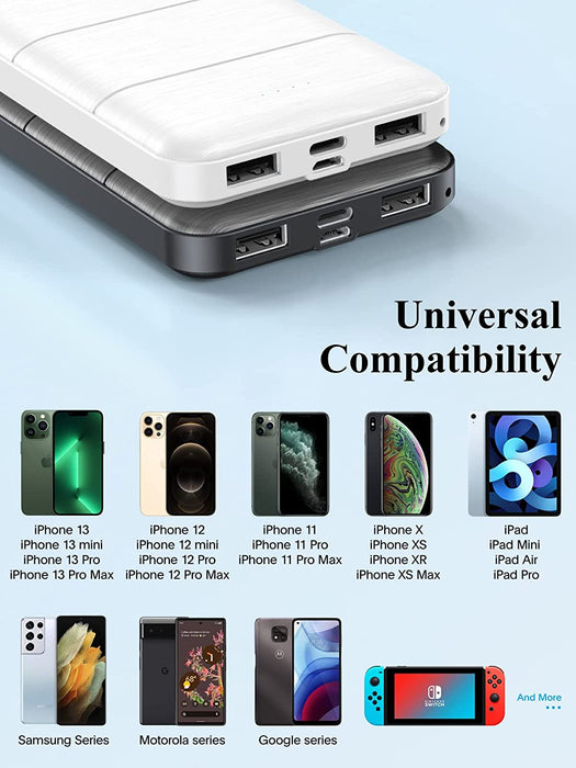 LOVELEDI Portable-Charger-Power-Bank - 2 Pack 15000Mah Dual USB Power Bank Output 5V3.1A Fast Charging Portable Charger Compatible with Smartphones and All USB Devices