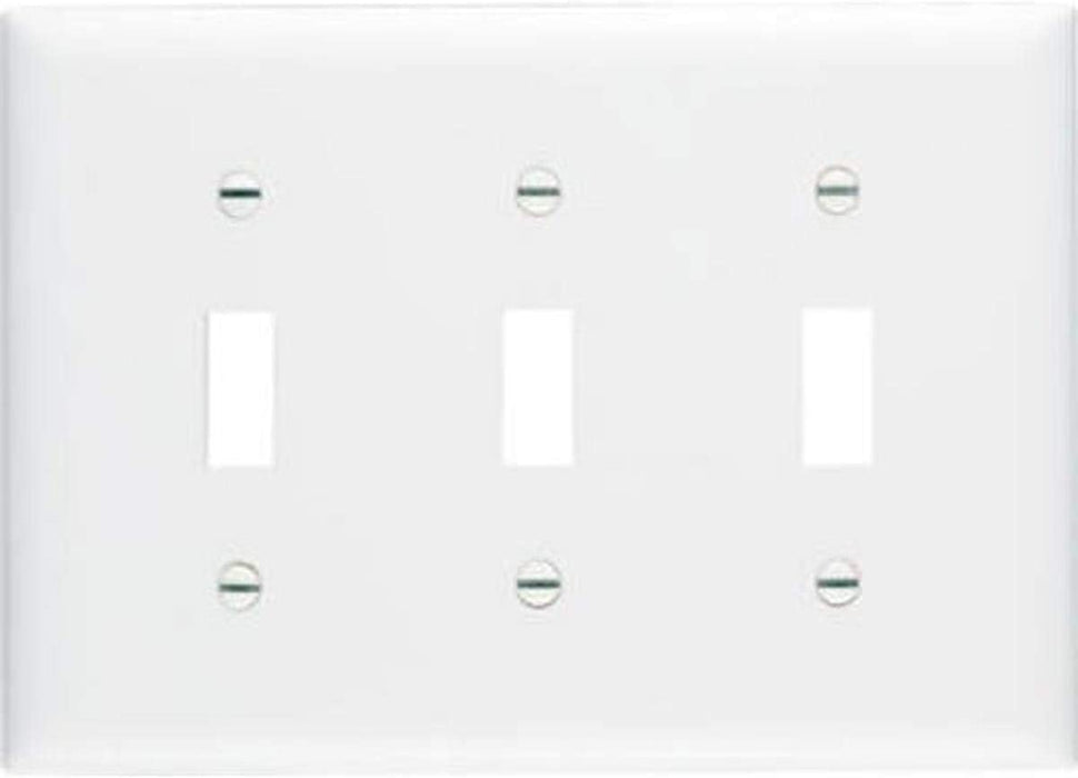 Legrand - Pass & Seymour TP2 TP1WCP10 Toggle Switch Wall Plates, 2-Gang, Brown