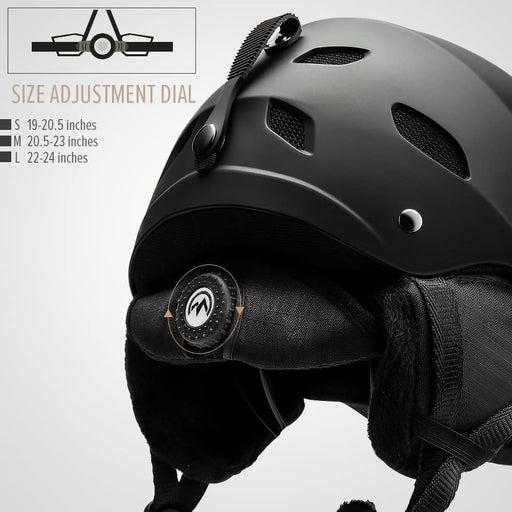 Kelvin Ski Helmet - Snowboard Helmet for Men, Women & Youth