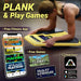 Stealth Core Deluxe Trainer - Turn Fitness into a Fun Game - Get Strong Sexy Abs and Lean Core Playing Games on Your Phone; Free Ios/Android App; 4 Free Mobile Games Included; Dynamic Abs & Core Training; Only 3 Minutes a Day
