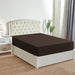 Queen Fitted Sheet - Deep Pocket Cooling Sheets up to 16 Inch - Hotel Luxury Bedding - Softest Sheets - Wrinkle, Fade, Stain Resistant - 1 Single Queen Fitted Sheet Only (Queen, Brown)