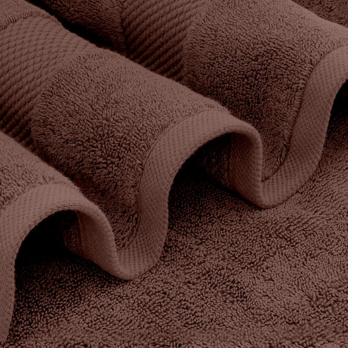 Luxury Bath Sheet Towels Extra Large 35X70 Inch | 2 Pack, Brown