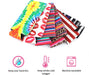 12Pcs Neoprene Slim Beer Can Cooler Tall Stubby Holder Foldable Stubby Holders Beer Cooler Bags Fits 12Oz Slim Energy Drink & Beer (Classic Style)