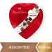 Russell Stover Valentine'S Day Red Foil Heart Assorted Milk & Dark Chocolate Gift Box, 15.05 Oz. (26 Pieces)