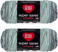 Red Heart Super Saver Jumbo Yarn, Sunny 2 Pack
