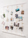 DII Clothesline Collage, Photo Display Collection, Rustic White, 26X29.75"