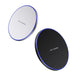 Wireless Charger for Apple Samsung Mobile Phones Aluminum Alloy Disc Wireless Charger QI 10 W Fast Charging