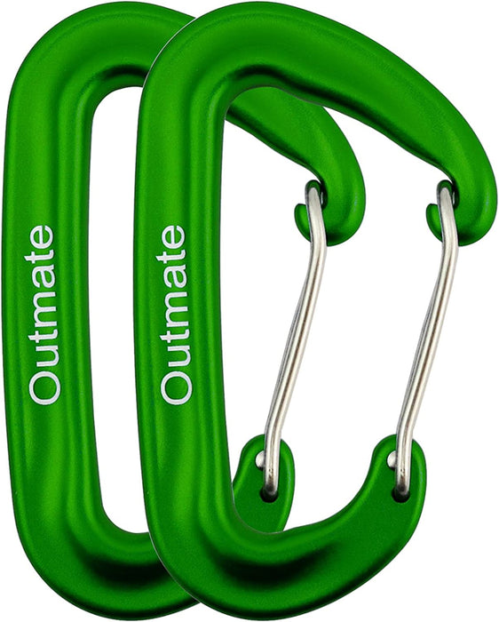 Hammock Carabiner Clip,12Kn 7075 Aluminium Alloy Carabiners,Heavy Duty Clips 2645Lbs/1200Kg,Perfect Gear for Hammocks Camping Hiking Keyring and Utility