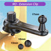Upgrade Air Vent Clip for Car Phone Holder Stand 17Mm 15Mm 13Mm Ball Head for Air Outlets Auto Telephone Support Mount Bracket