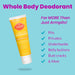 Deodorant Cream Tube - Underarms and Private Parts - Aluminum Free, Baking Soda Free, Hypoallergenic, and Safe for Sensitive Skin - 3Oz Tube (Coconut Crush)