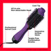 Revlon One-Step Hair Dryer & Volumizer Hot Air Brush, Purple Blow Dryer