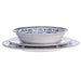 Melamine Dinnerware Set, Service for 4, Traditional Blue and White - Set of 12