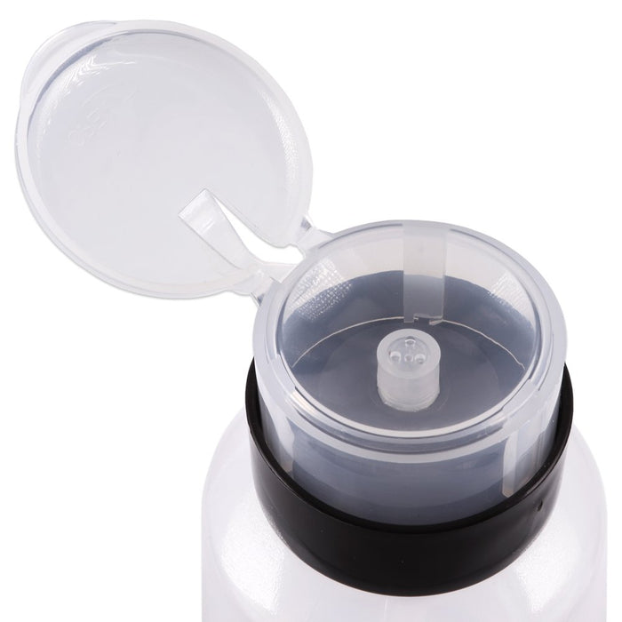 6Oz Procelain Liquid Pump Dispenser - Clear