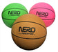 NERO SPORTS High Bounce Ball Rubber Mini Basketball for Kids over 6 and Adults Green Pink Blue Brown