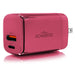 38W PD USB C 20W and USB a 18W Dual Port Wall Charger, Fast Charging Phone Wall Block Power Adapter Cube and Foldable Plug, Compatible with Iphone, Ipad, Iwatch, Galaxy, Android