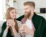 Fleece Blanket Queen Size Forest Green 300GSM Luxury Bed Blanket Anti-Static Fuzzy Soft Blanket Microfiber (90X90 Inches)