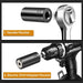Super Universal Socket Tools Gifts for Men - Stocking Stuffers for Men, Mens Christmas Gifts, Cool Stuff Gadgets for Men Birthday Gifts for Dad Women Husband, Socket Set with Power Drill Adapter