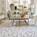 My Texas House Rosalie Rosalie, Transitional Transitional, Floral, Woven Area Rug, 5'2" X 7'6"