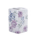 Mainstays 17-Piece Flower Polyester, Ceramic, Metal Bath Accessories Set, Purple