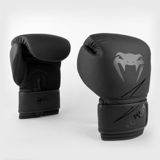 Classic Boxing Gloves - Unisex - Black - 12 Oz