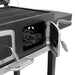 Kenmore 32-Inch Smart Charcoal Grill with Bluetooth Meat Thermometer, LCD Display, and Temperature Probes, Black/Stainless Steel