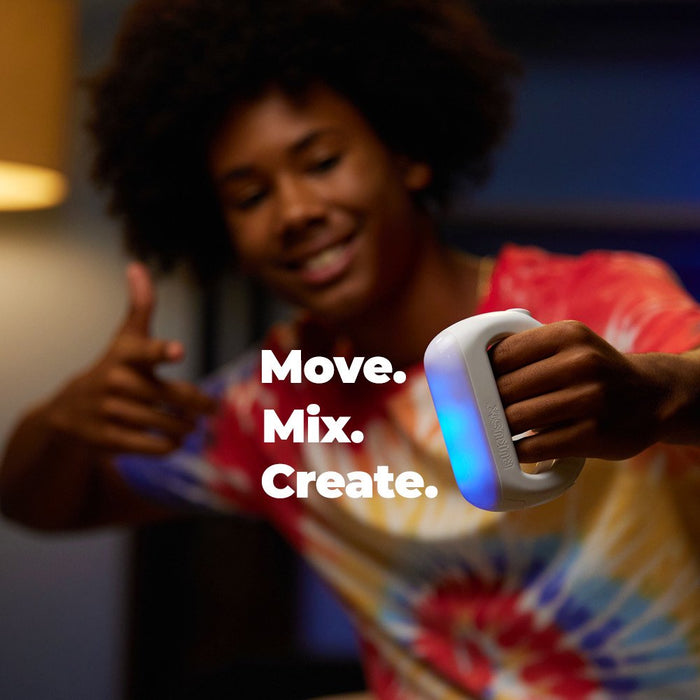 Rukusfx Motion-Controlled Music Mixer, Lights and Sounds Music, Kids Toys for Ages 6 Up, Gifts and Presents