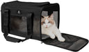 Cat Carrier Pet Carrier Portable Kitten Carrier for Small Medium Cats under 25 Lbs,Cat Carrying Case with Removable Fleece Pad,Airline Approved Soft Sided Pet Travel Carrier