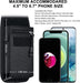 Phone Holster Fits Iphone 14 11 12 13 Pro Max 8 7 6 plus Samsung Galaxy S21 S20 FE plus Ultra S10E S9 A32 A12 A13 A11 A10E A02S Nylon Cell Pouch Zipper Storage Pocket Holder