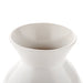 Better Homes & Gardens White Rustic Ceramic Decorative Table Vase