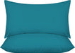 Throw Pillows Insert (Pack of 2, White) - 18 X 18 Inches Bed and Couch Pillows - Indoor Decorative Pillows