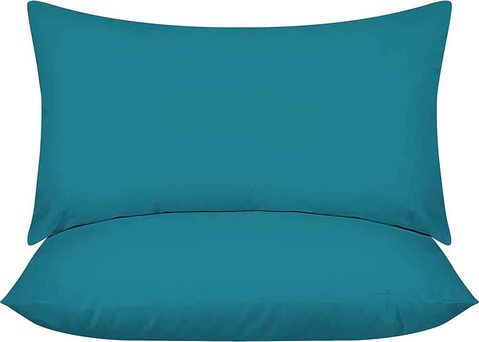 Throw Pillows Insert (Pack of 2, White) - 18 X 18 Inches Bed and Couch Pillows - Indoor Decorative Pillows
