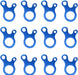 Aluminum Alloy Guyline Cord Adjuster Tent Tensioners Rope Adjuster for Tent Hiking Camping
