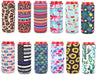 12Pcs Neoprene Slim Beer Can Cooler Tall Stubby Holder Foldable Stubby Holders Beer Cooler Bags Fits 12Oz Slim Energy Drink & Beer (Classic Style)