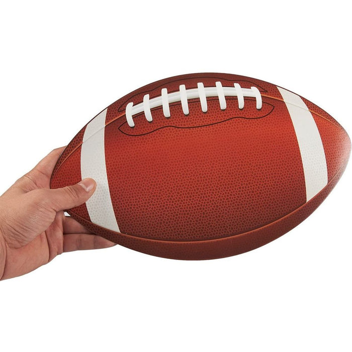 12-Pack Football Cutouts - Football Cutouts for Sports Themed Celebrations, Football Party Decorations, Tailgate Party Supplies, 13 X 8 Inches