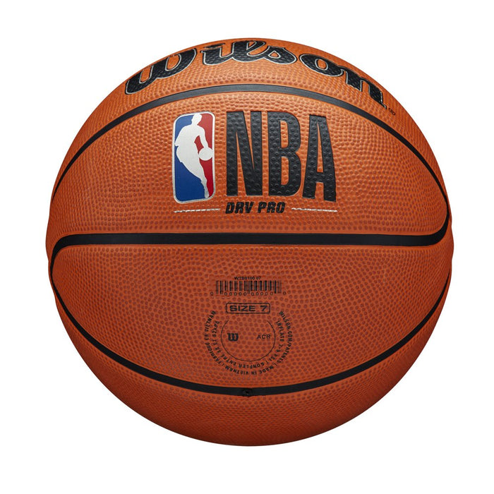 Wilson NBA DRV Pro Outdoor Outdoor Basketball, Brown, 29.5 In.