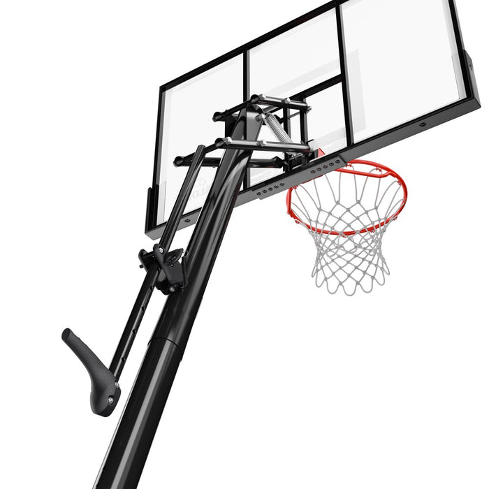 54 In. Shatter-Proof Polycarbonate Exacta Height® Portable Basketball Hoop System