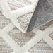 Wanda June Home Tufted Triangles Area Rug, Beige, 5'2" X 7'2" by Miranda Lambert