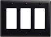 Legrand - Pass & Seymour TP263BK Pass & Seymour Tp263-Bk 3G Decor, 3-Gang, Black