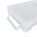 Pen + Gear Plastic Stacker Document Box, Clear, Letter Size, Desktop Organizer