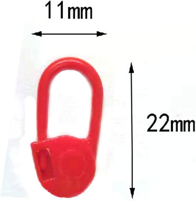 150 Pieces Knitting Crochet Locking Stitch Markers Stitch Needle Clip Counter 10 Colors (Color Ship Randomly)