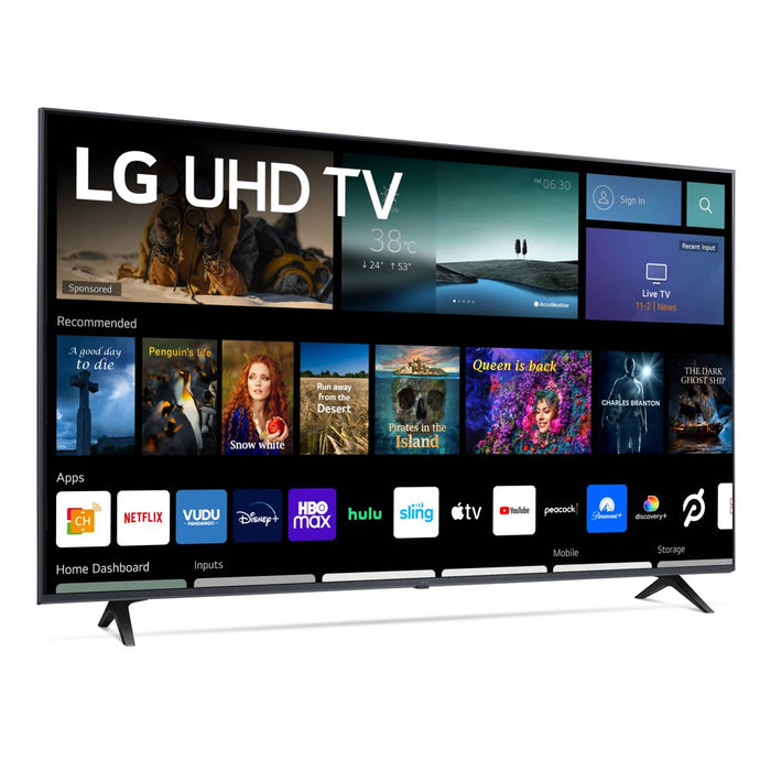 LG 55" Class 4K UHD 2160P Webos Smart TV 55UQ7070ZUE (2022 Model)