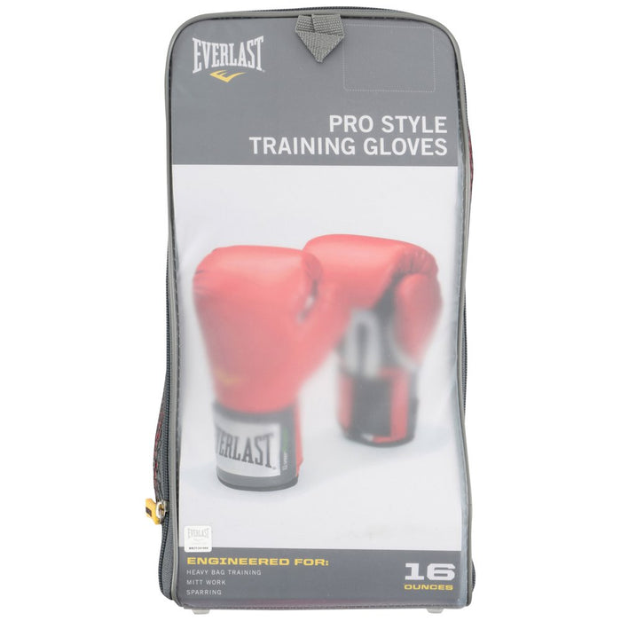 16 Oz. Red Pro Style Training Gloves